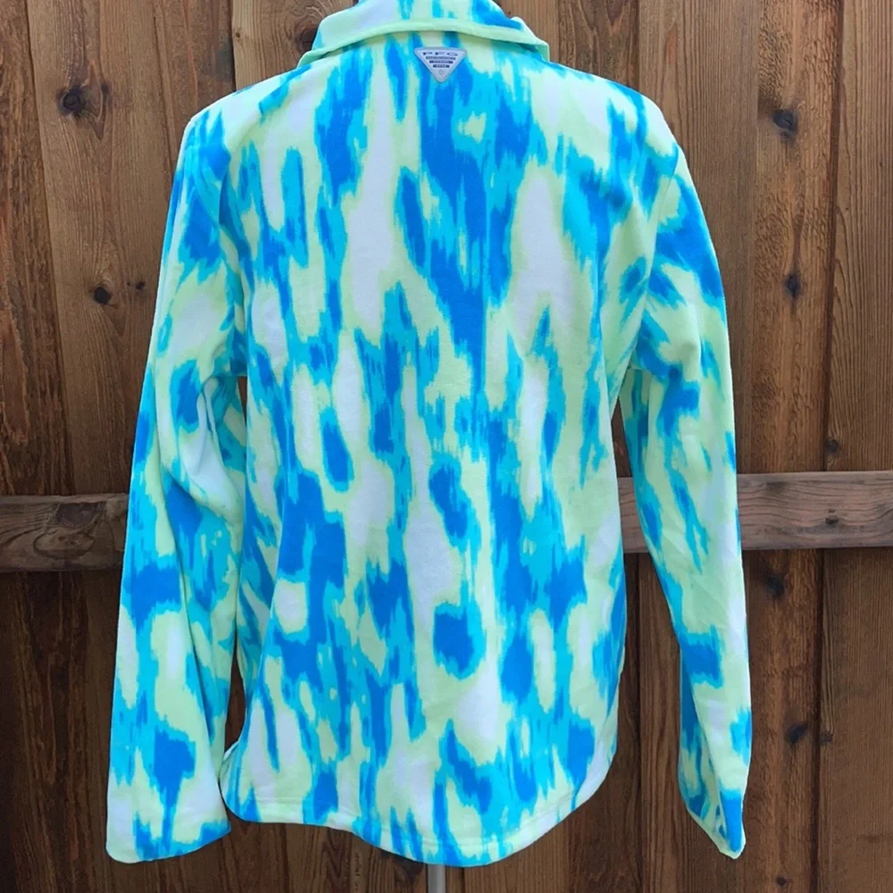 NWT Columbia PFG Super Tidal Fleece 1/4 zip Pullover Women’s size medium - Picture 3 of 3
